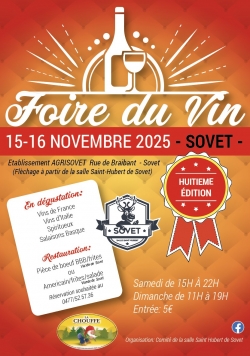 Foire du Vin � Sovet - 8�me �dition